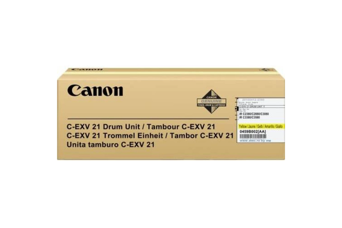 Картридж Canon  C-EXV21 Drum Y, 0459B002AA